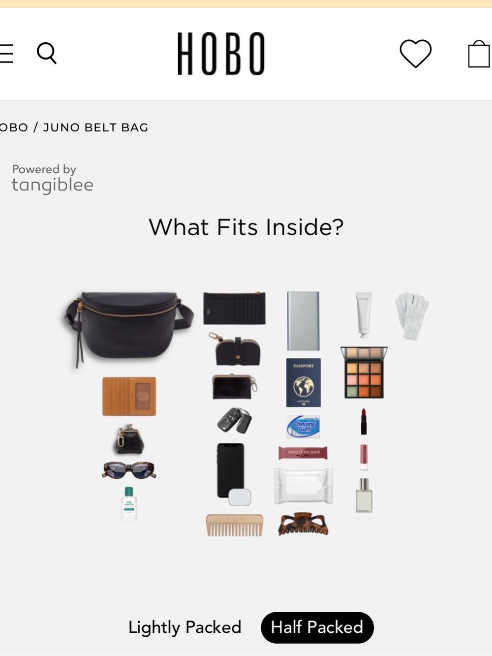 HOBO Juno Belt Bag in beige color SOLD OUT color on their site - Picture 8 of 9